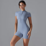 Women's Breathable Sports Yoga Bodysuit – Quick Dry Fitness Jumpsuit