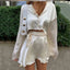 Women's Satin Skirt Set