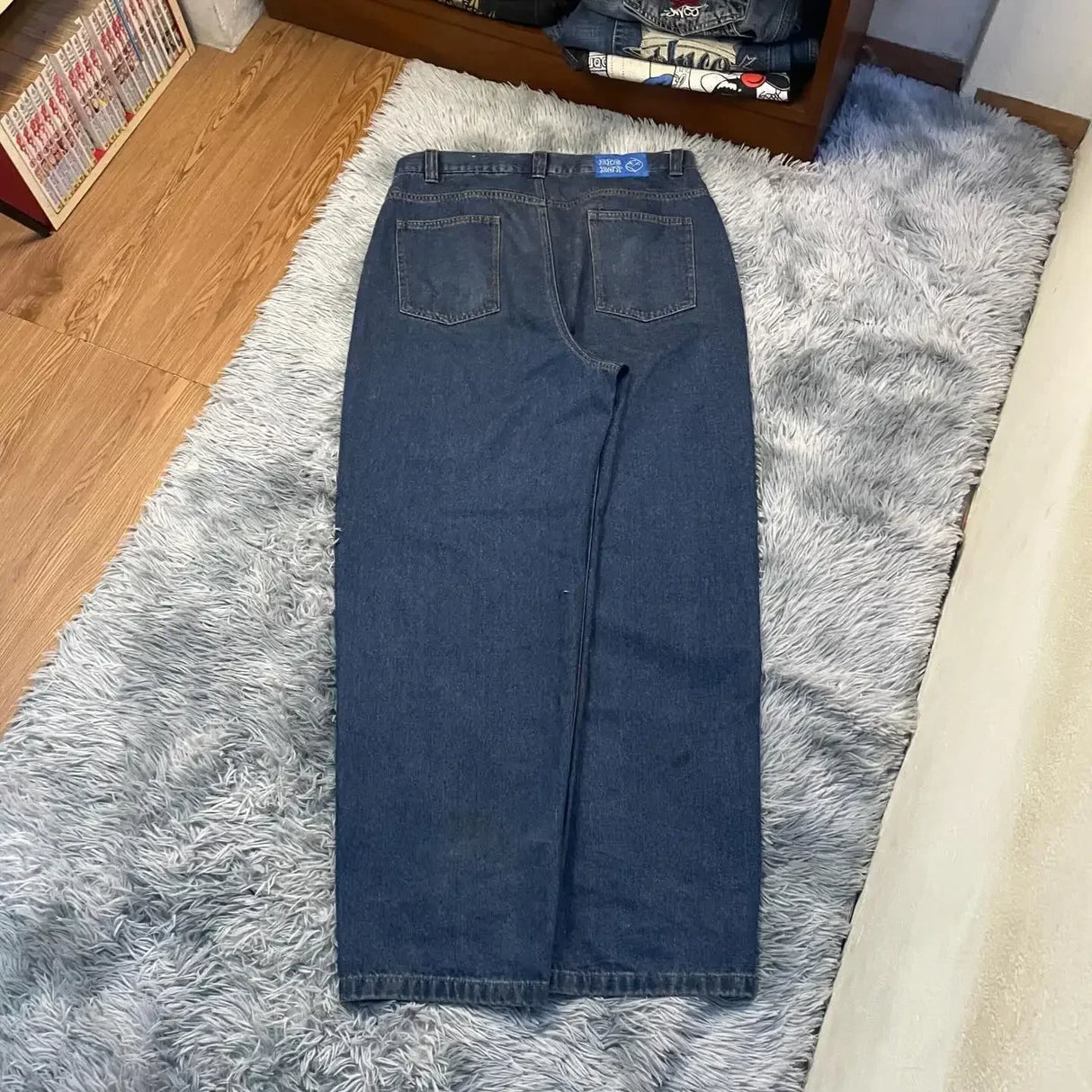 Women Y2K Embroidered Baggy Jeans