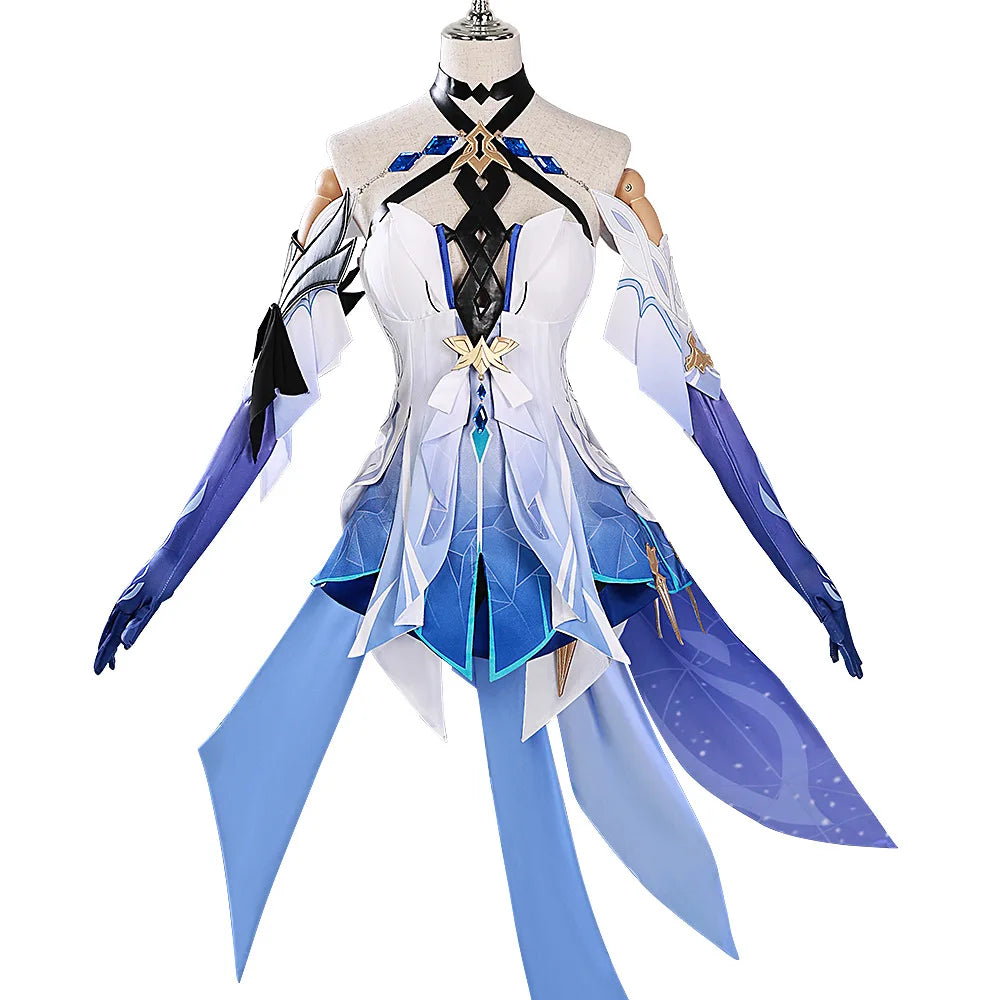 Genshin Skirk Cosplay Costume