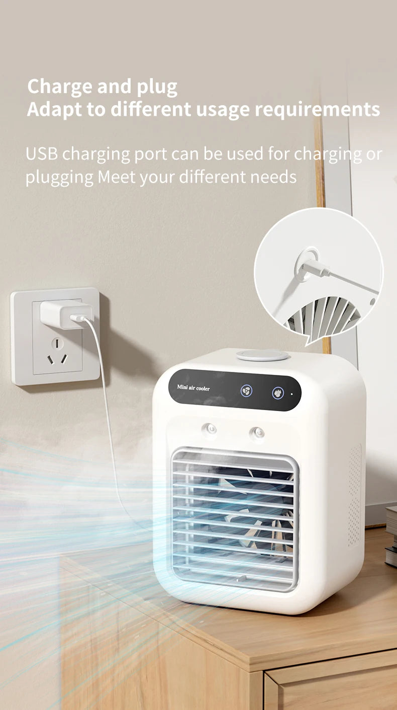 Portable Car Air Cooler Humidifier