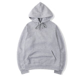 Men's Oversize Hoodie – Solid Black Pullover