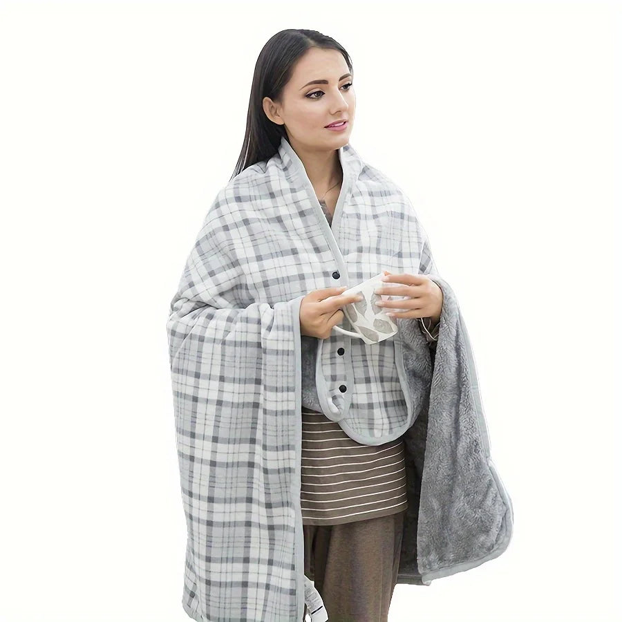 Wearable Flannel Blanket