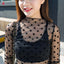 Women's Mesh Crop Top