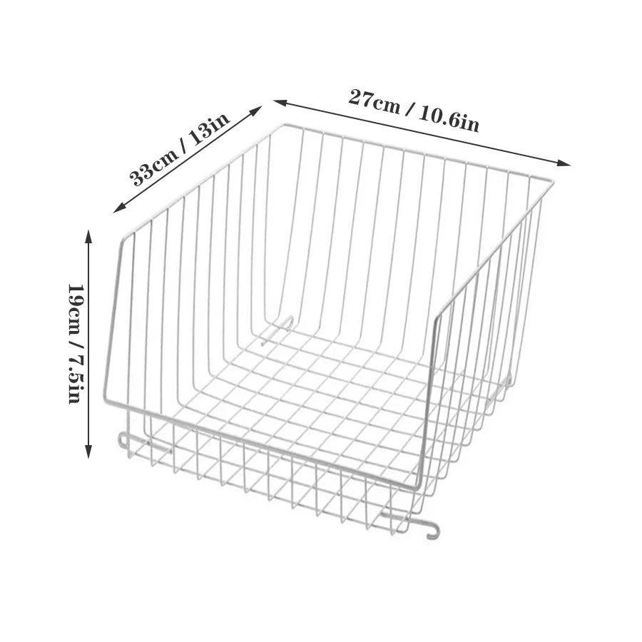 Closet Wire Storage Baskets