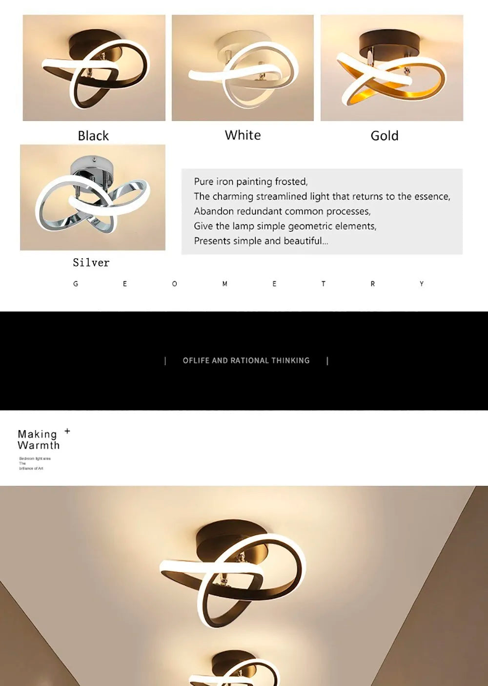 LED Strip Ceiling Aisle Light