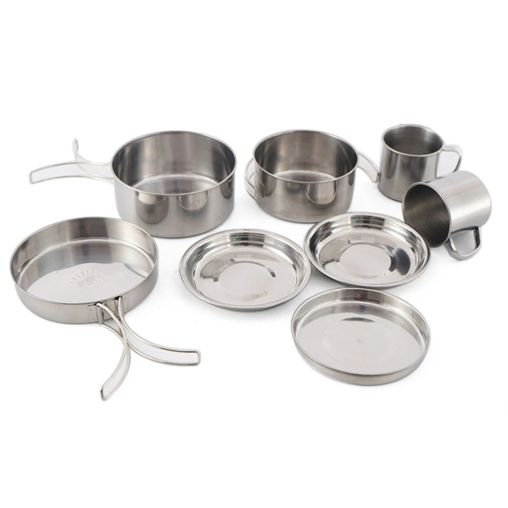 Camping Mess Kit (8pcs)