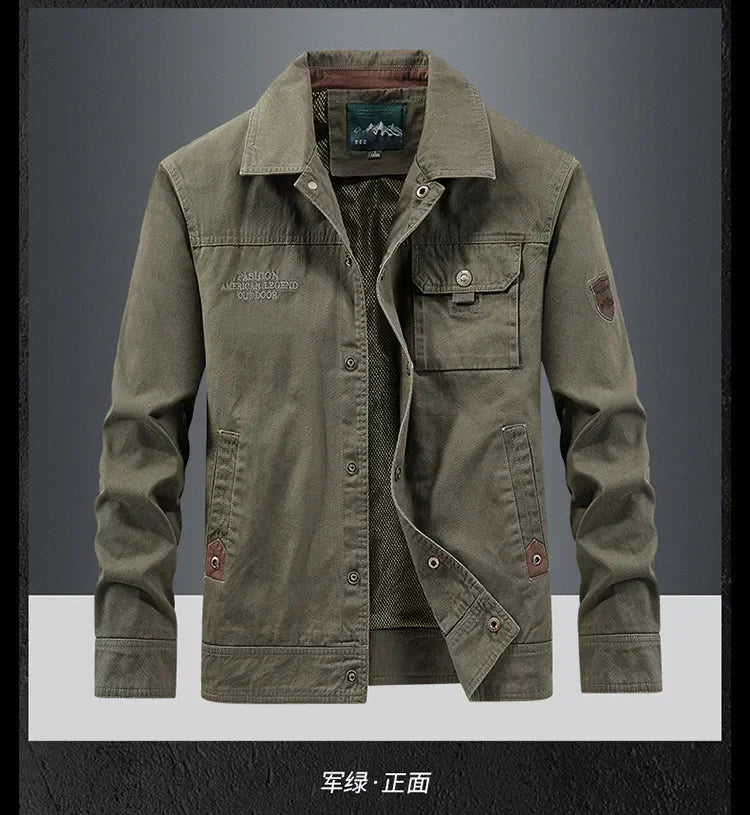 Men’s British Style Bomber Jacket