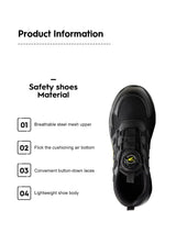 Men Air Cushion Safety Sneakers