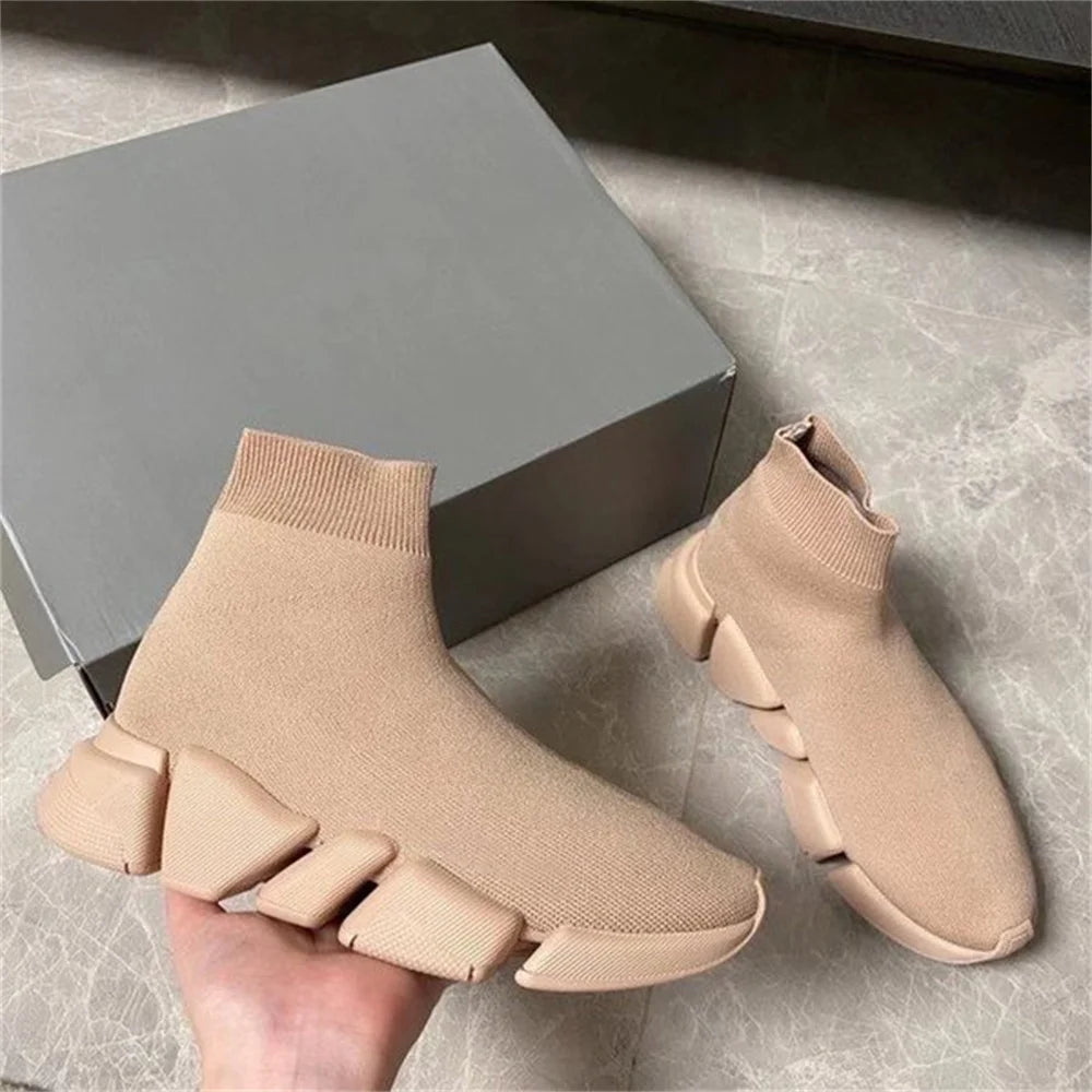 FlexKnit High Top Sneakers