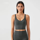 Women Shockproof Sports Bra Crop Top