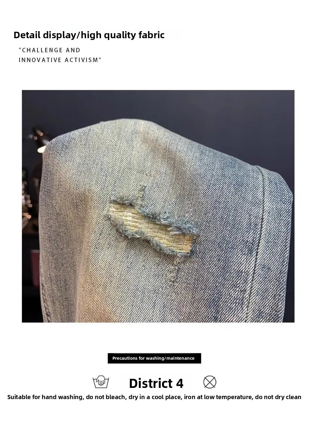 Men’s 2025 Ripped Vintage Jeans
