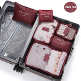 6-Piece Travel Clothes Organizer Set – Packing Cubes