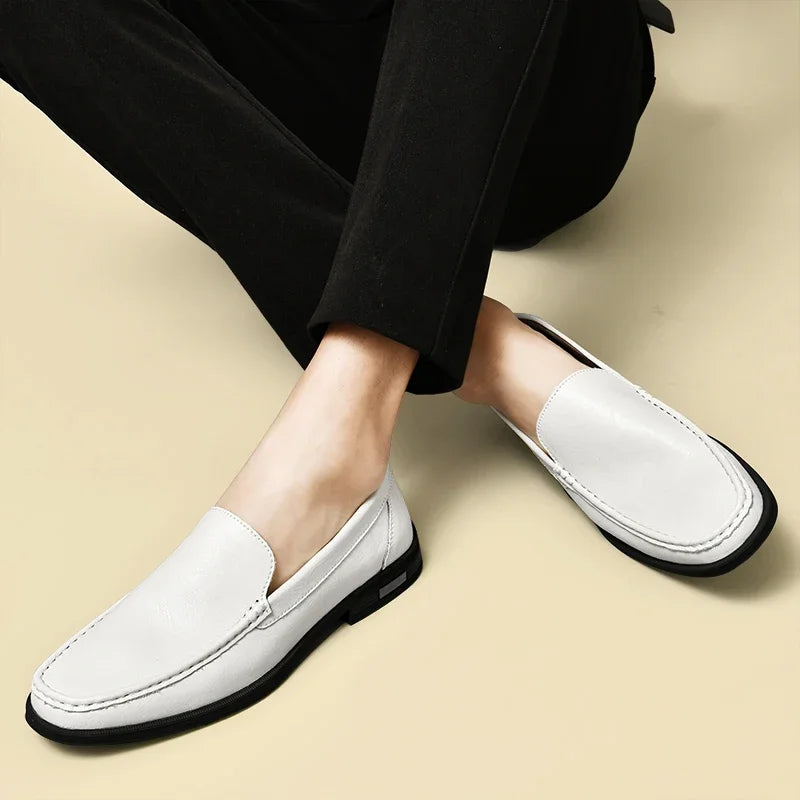 Executive Leather Loafers