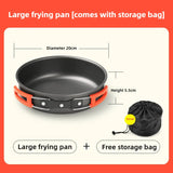 Camping Cookware Combination Set