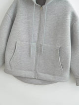 Women's Oversized Zip Hoodie Jacket