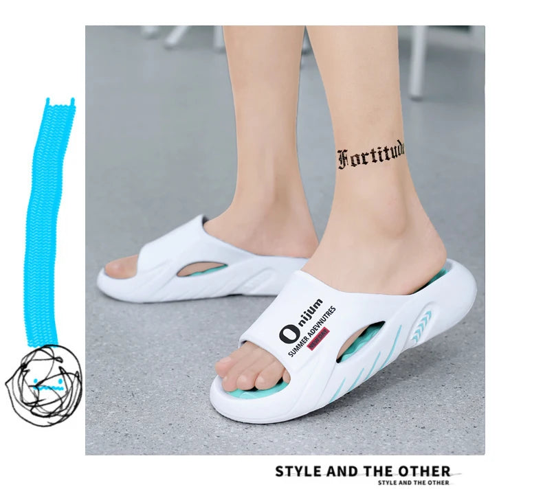 Men Massage Sole Comfort Slippers