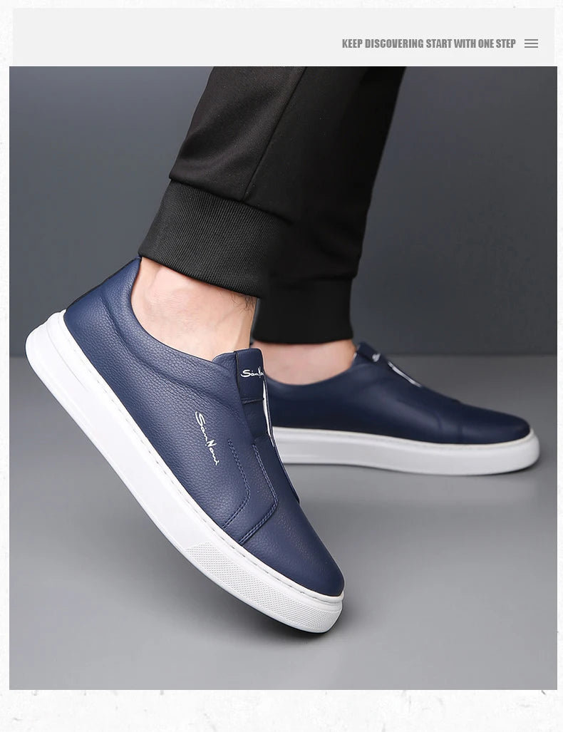Men’s 2025 Summer Casual Leather Loafers