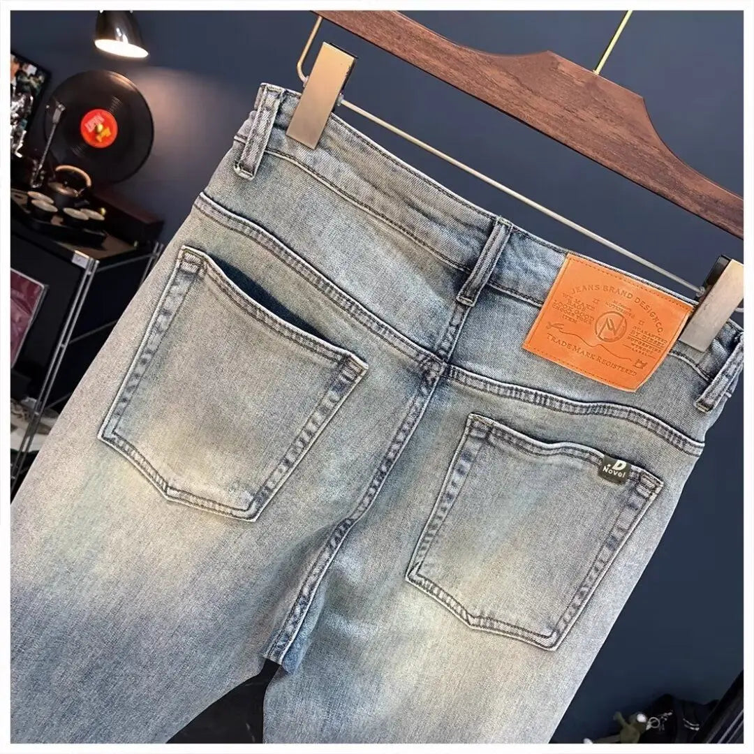 Men’s 2025 Ripped Vintage Jeans