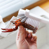 Multi-Surface Kitchen Cleaning Brush Set – Long Handle