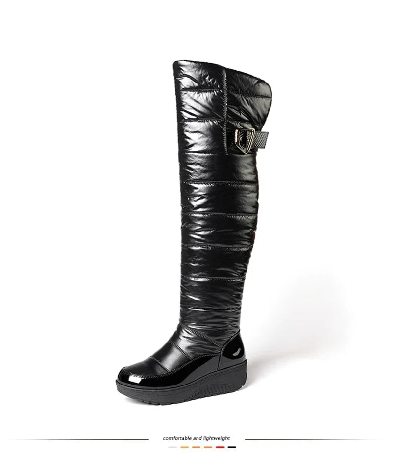 Women Wedge Boots – 2025 Winter