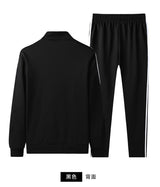 Men's Plus Size Tracksuit – 2 Piece Gym Set