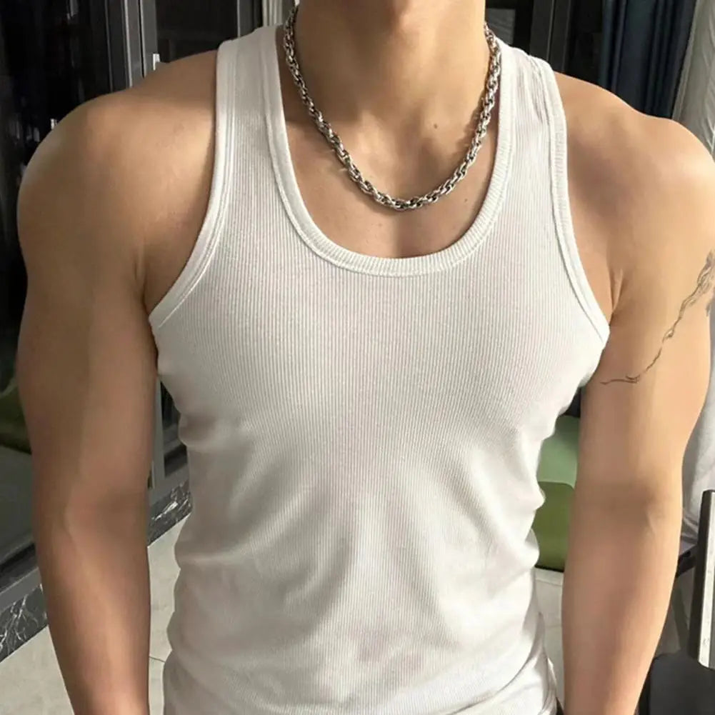 Men's Plus Size Summer Sports Vest – Sleeveless