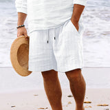 Men Hawaiian Beach Shorts