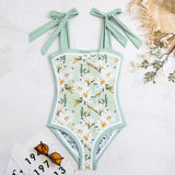 Vintage Bandage Swimsuit