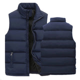Men’s Warm Sleeveless Vest Jacket