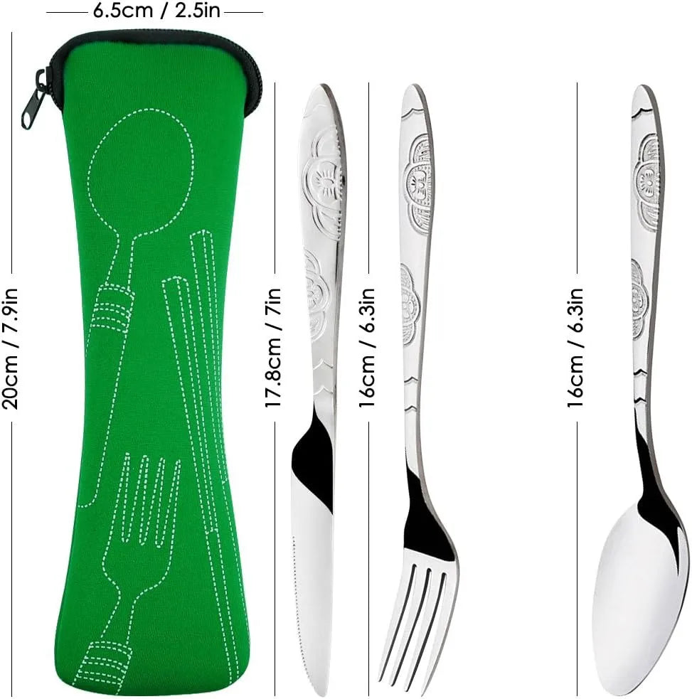 Portable Picnic Cutlery Set