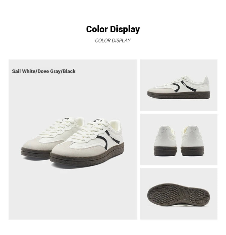 Xtep Men Skate Shoes Spring Retro Sneakers