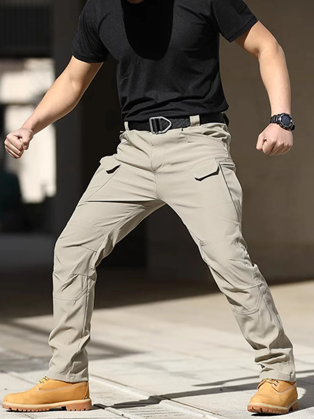 Men White Slim Jeans