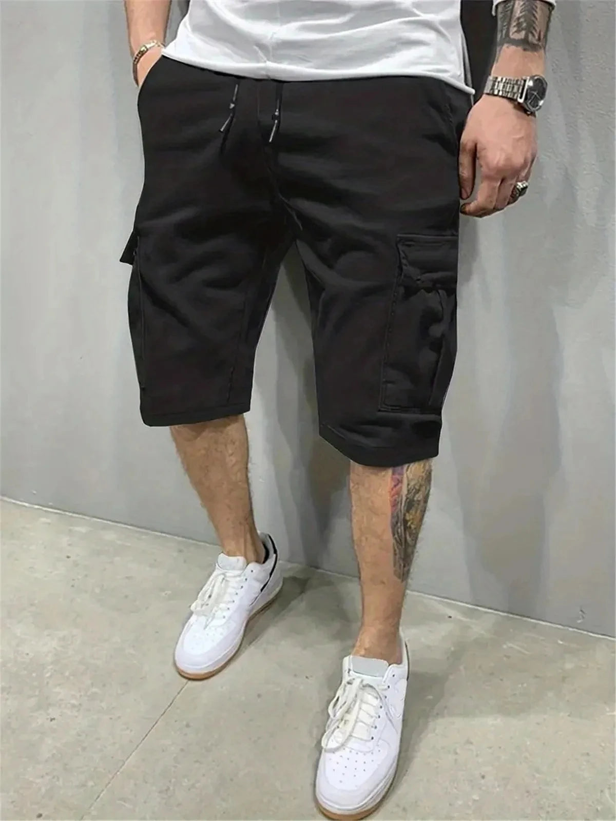 US Plus Size Men's Cargo Shorts – Summer Casual