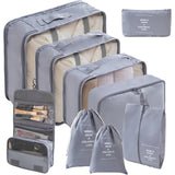 10/7-Piece Travel Organizer Set – Suitcase Packing Cubes