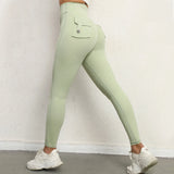 High Waist Push-Up Women's Yoga Pants – Sexy Pocket Workout Leggings