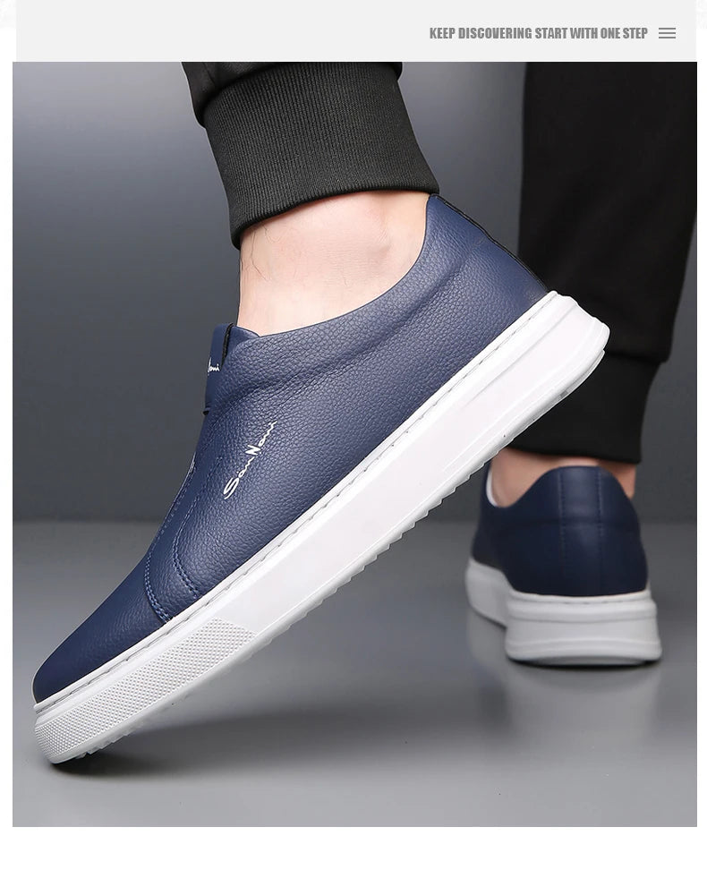 Men’s 2025 Summer Casual Leather Loafers