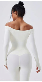 Women's Long Sleeve Workout Top