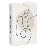 Minimalist Luxury Fake Book Decor