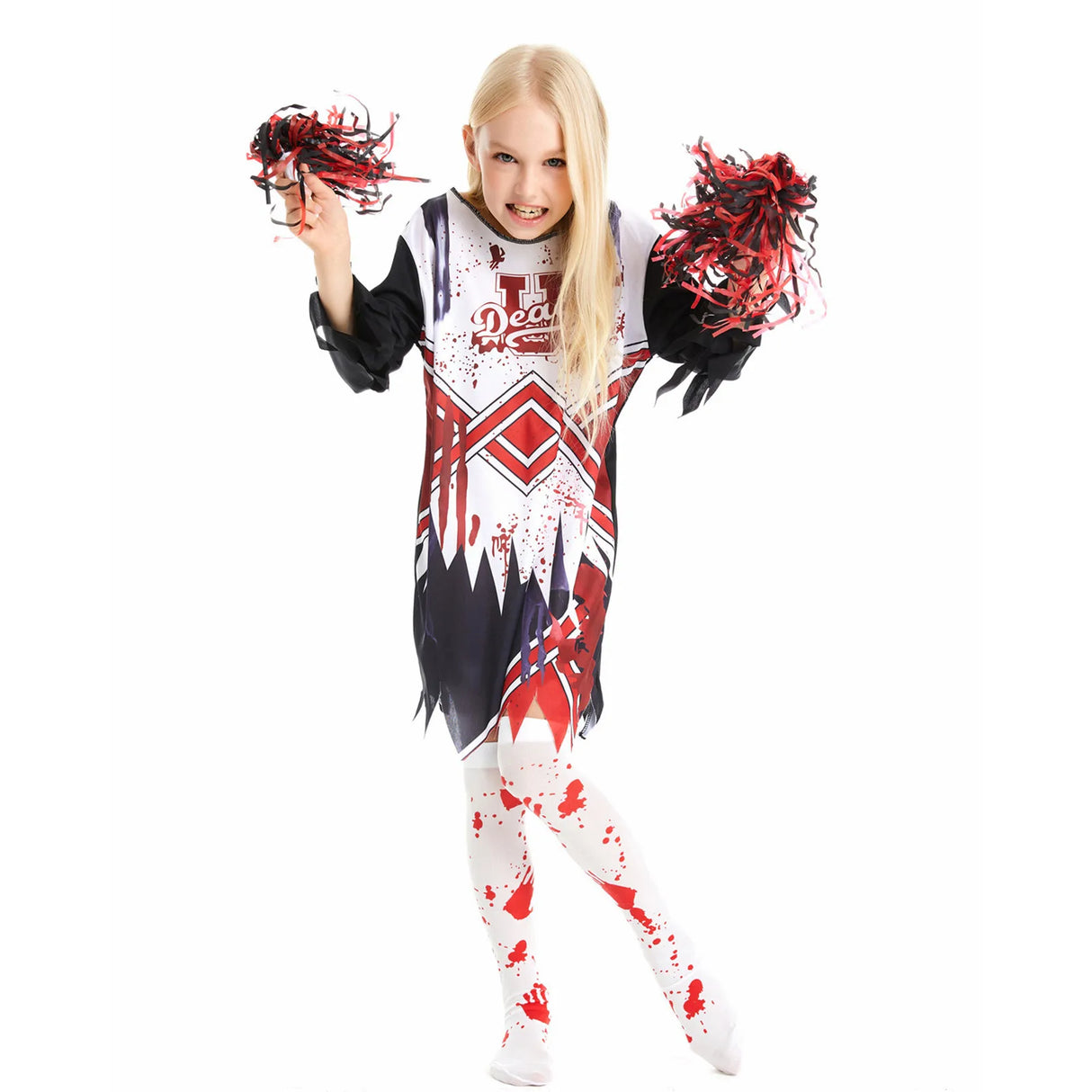 Kids Horror Cheerleader Costume