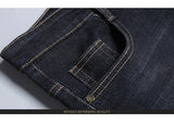 Men's Classic Black Jeans Plus Size