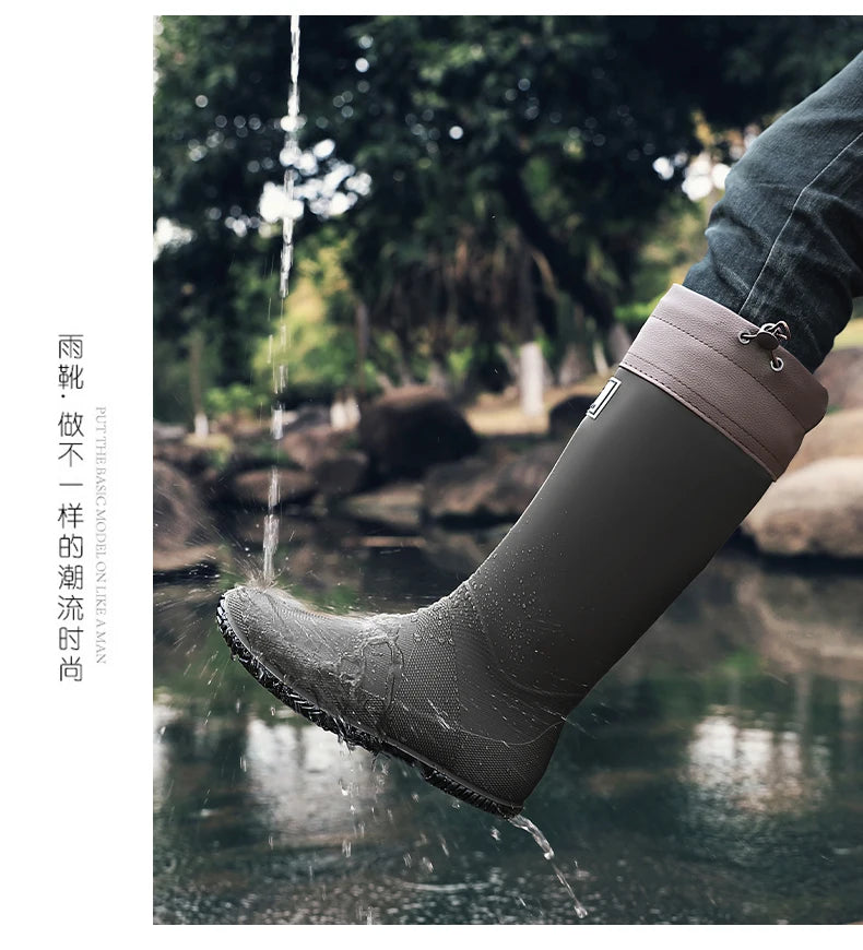 Unisex Fishing Hiking Rain Boots