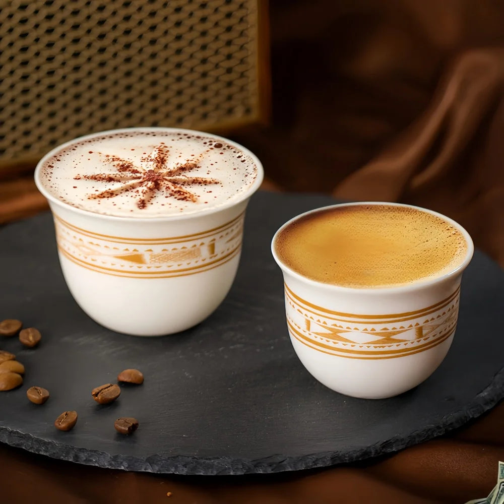 White Porcelain Coffee Cup