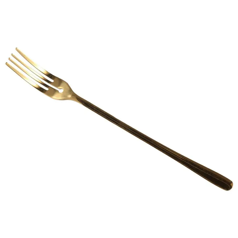 Stainless Steel Long Handle Dessert Forks