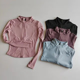 Women Quick Dry Zipper Sports Jacket