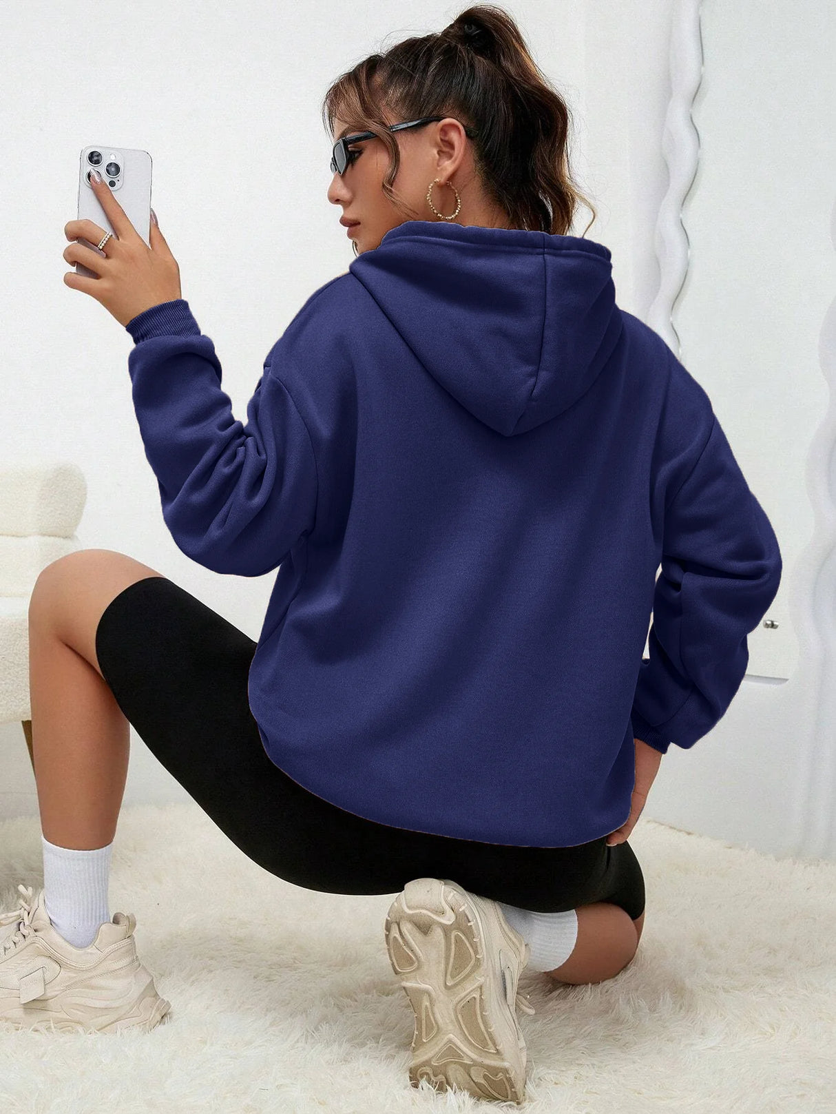 Solid Pocket Hoodie