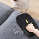 Portable Pet Hair Remover Gloves – Washable Grooming Gloves
