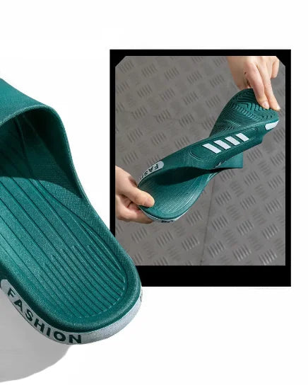 Men PVC Soft Sole Casual Beach Slides