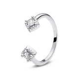 925 Sterling Silver Engagement Ring
