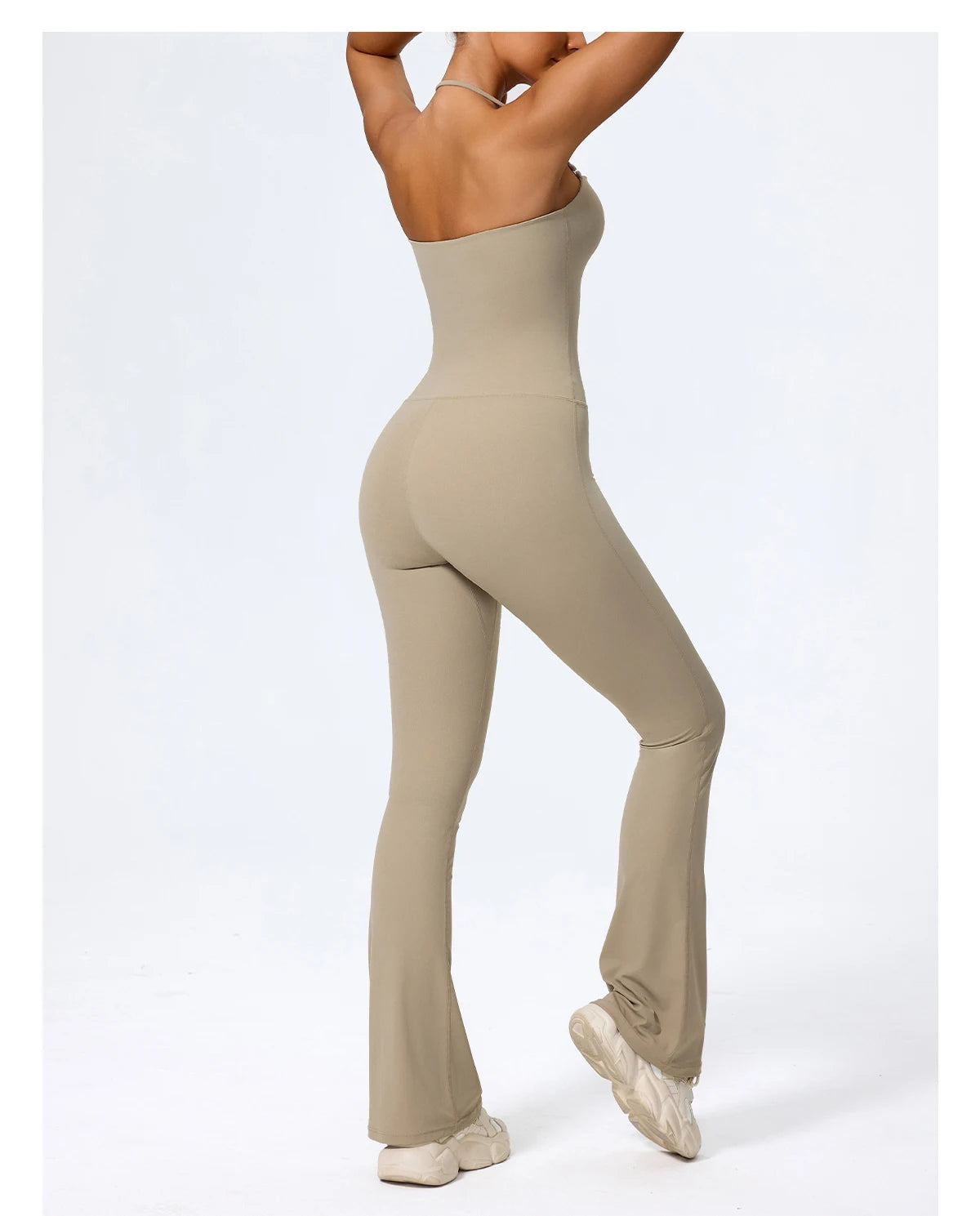 Elevate Backless Active Jumpsuit